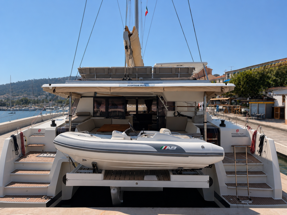 Banner Fountaine Pajot  Aura 51